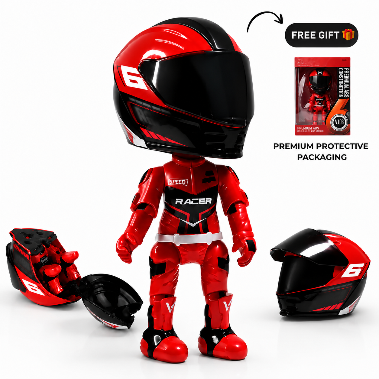 PawJoy Transforming Moto Figure
